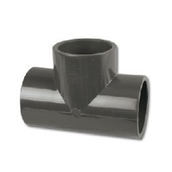 TEE à visser PVC 15 x 21