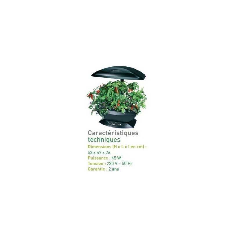 Aerogarden noir