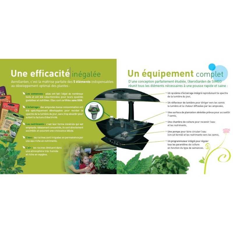 Aerogarden Noir
