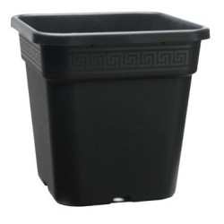 Pots carré Décoré   33,5 cm  x 33,5 cm  x 33.5 cm  25L