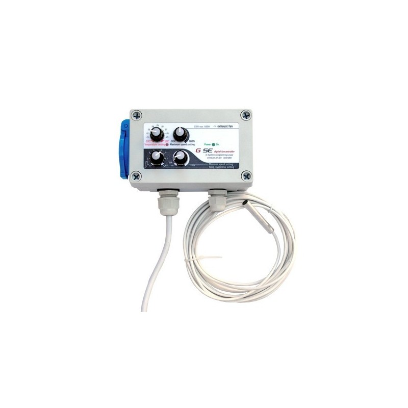 GSE Régulateur, Température et Vitesse Min/Max  avec hystérésis 2.5A