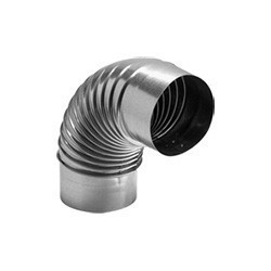 Raccord Coude 125mm Métal