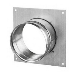 Flange murale 160mm Métal
