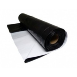 Bâche 25m x 2m - 70 µm - Noir et Blanche