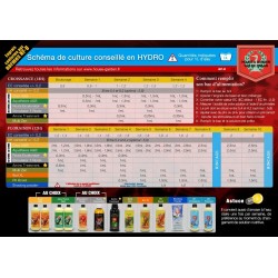 Schéma de culture H&G Hydro et Coco