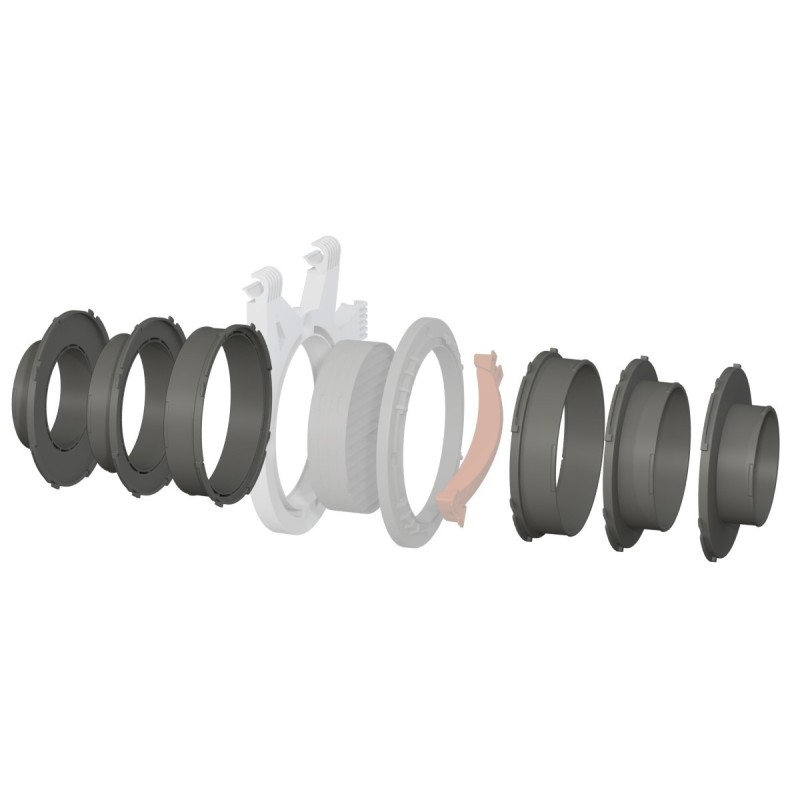 Ducting Flange - Connecteur 125mm DF16125