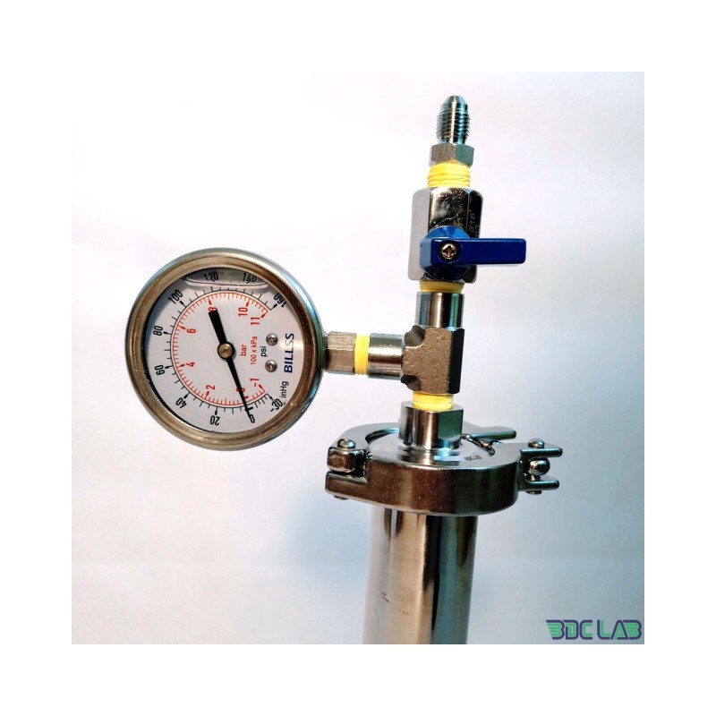 Colonne d'extraction pressurisé BDC.LAB