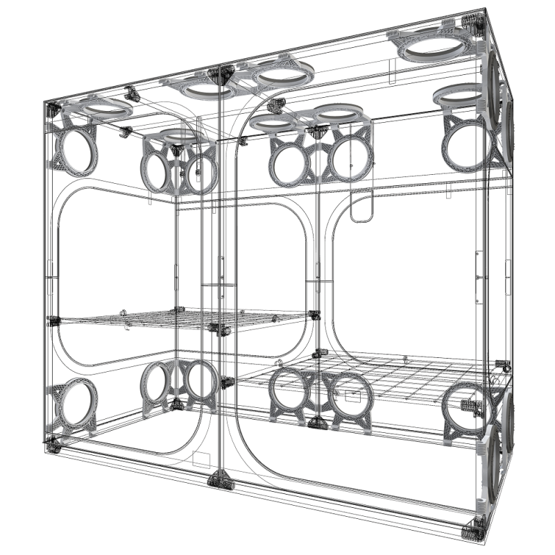 Dark Room 4 - 237 x 120 x 200 cm