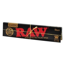 Paquet de feuilles - Raw Black x 1