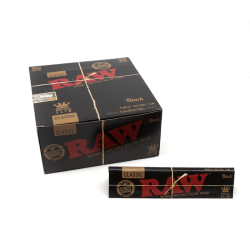 Paquet de feuilles - Raw Black Pack de 50 paquets