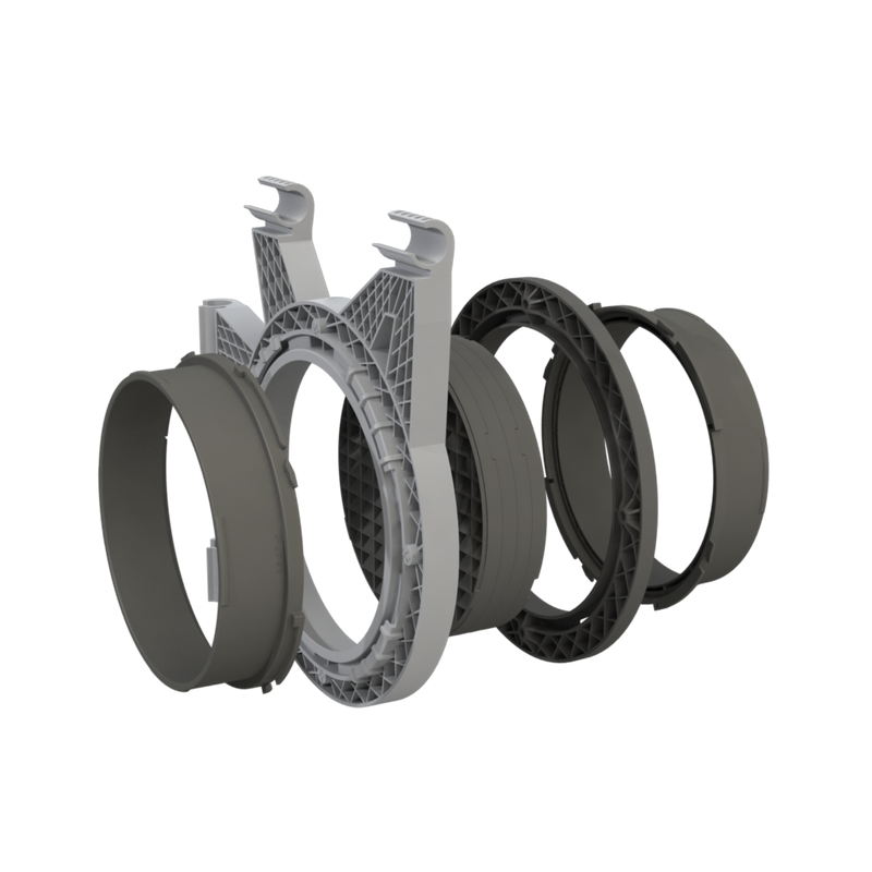 Dark Propagator / 90 X 60 X 60 cm