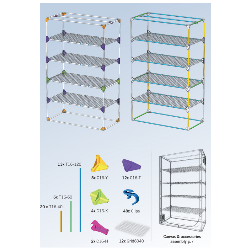 Dark Propagator - 120 x 60 x 190 cm R4.0