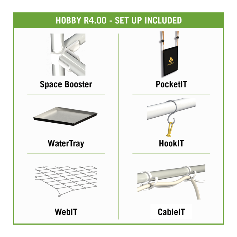 Dark Lodge 4 - 160 x 120 x 198 cm