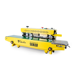 Scelleuse professionnelle automatique avec convoyeur ajustable. disponible au meilleur prix dans votre boutique The City Garden.