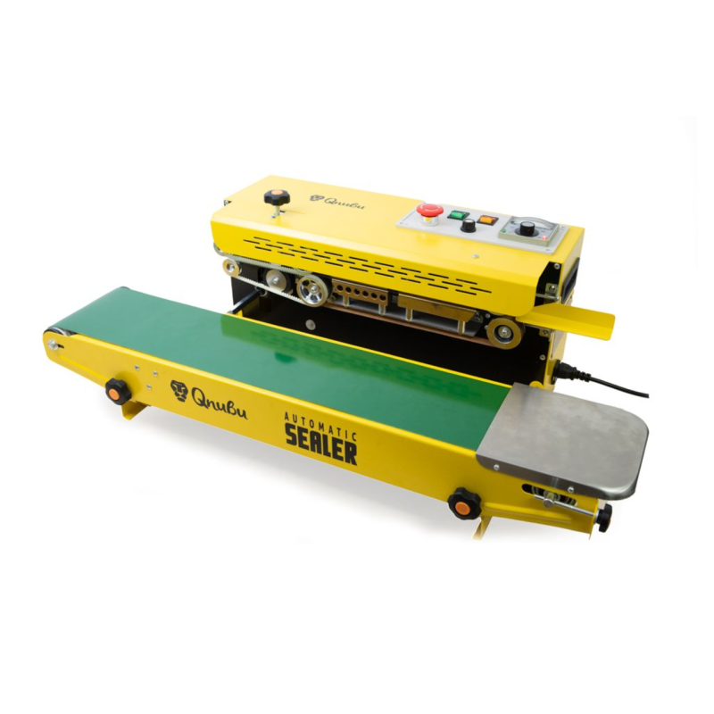 Scelleuse professionnelle automatique avec convoyeur ajustable. disponible au meilleur prix dans votre boutique The City Garden.