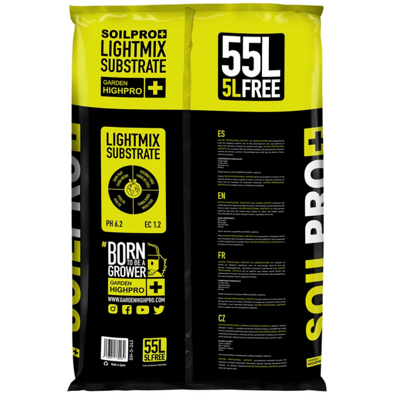 SoilPro lightmix Substrate - Garden Highpro - 55 L