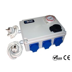 Tempobox - Timmer - 6x600W + Chauffage