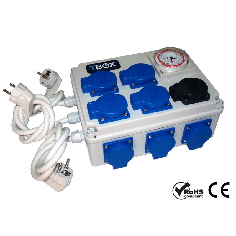 Tempobox - Timmer - 12x600W + Chauffage