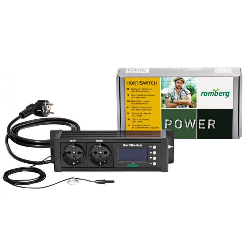 Romberg - Thermostat Digital - Minuterie + Sonde T°