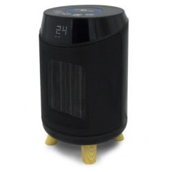 Chauffage - LISON Céramique Noir connecté 30m²