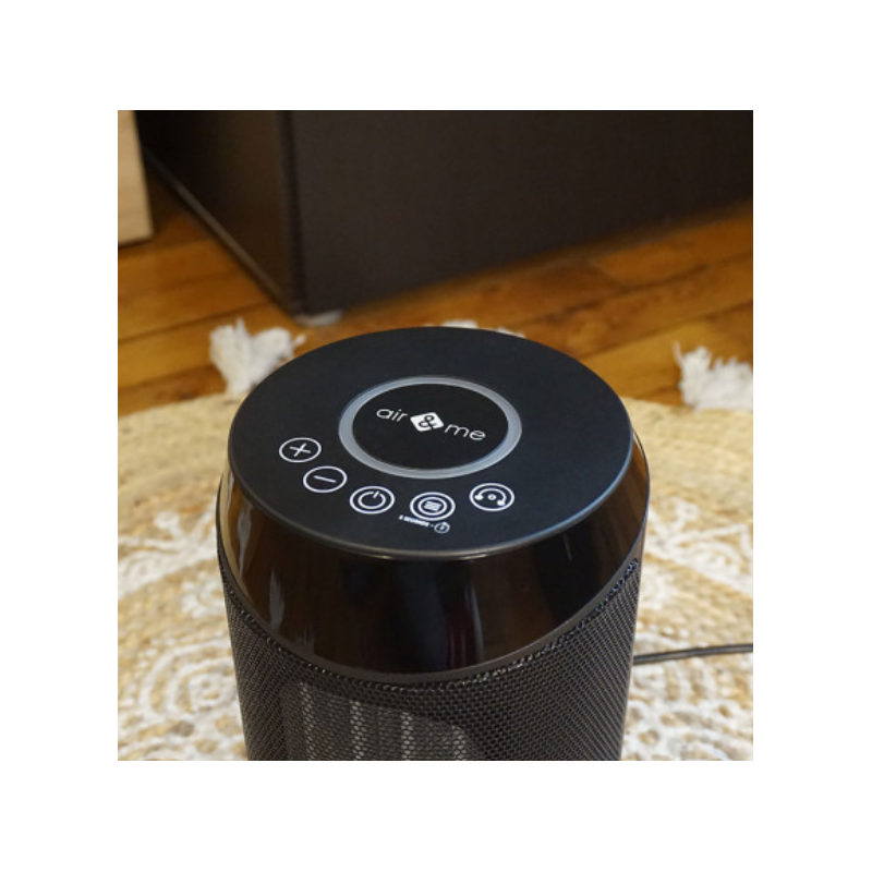 Chauffage - LISON Céramique Noir connecté 30m²