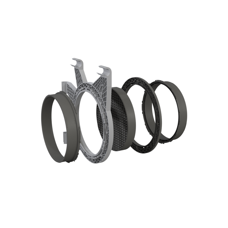 Ducting Flange DF25 (Support pour flange)