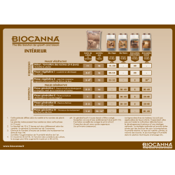 Schéma culture BioCanna IN